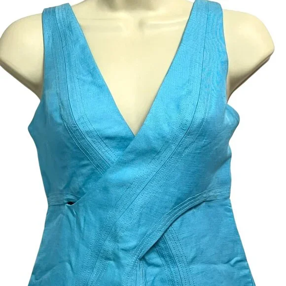 acler blue mini dress Acler Eskett Mini Dress - Bluestar